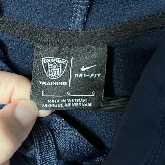 NFL Denver Broncos Nike Pullover Hoodie Sweatshirt size Large - Picture 3 of 4